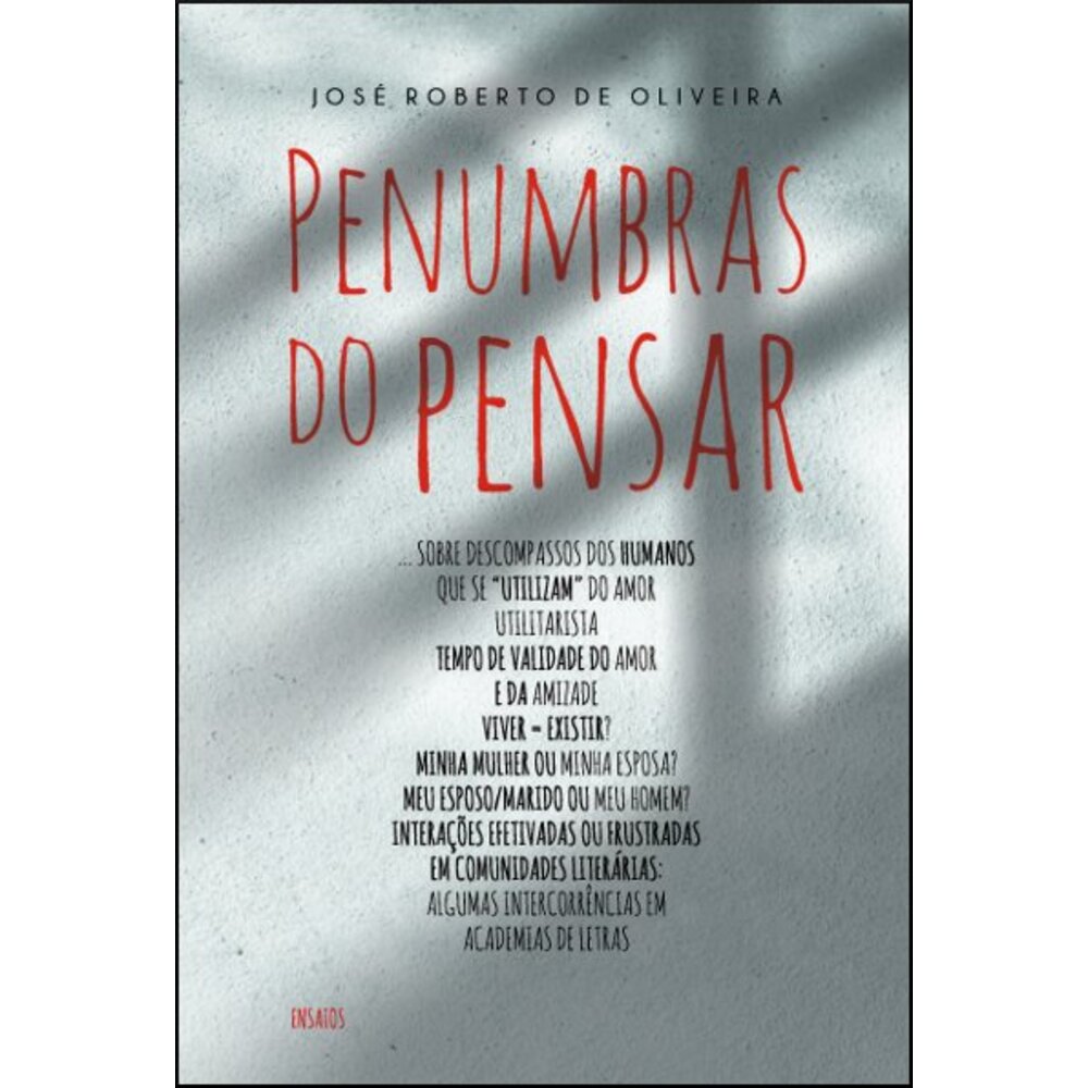 PENUMBRAS DO PENSAR