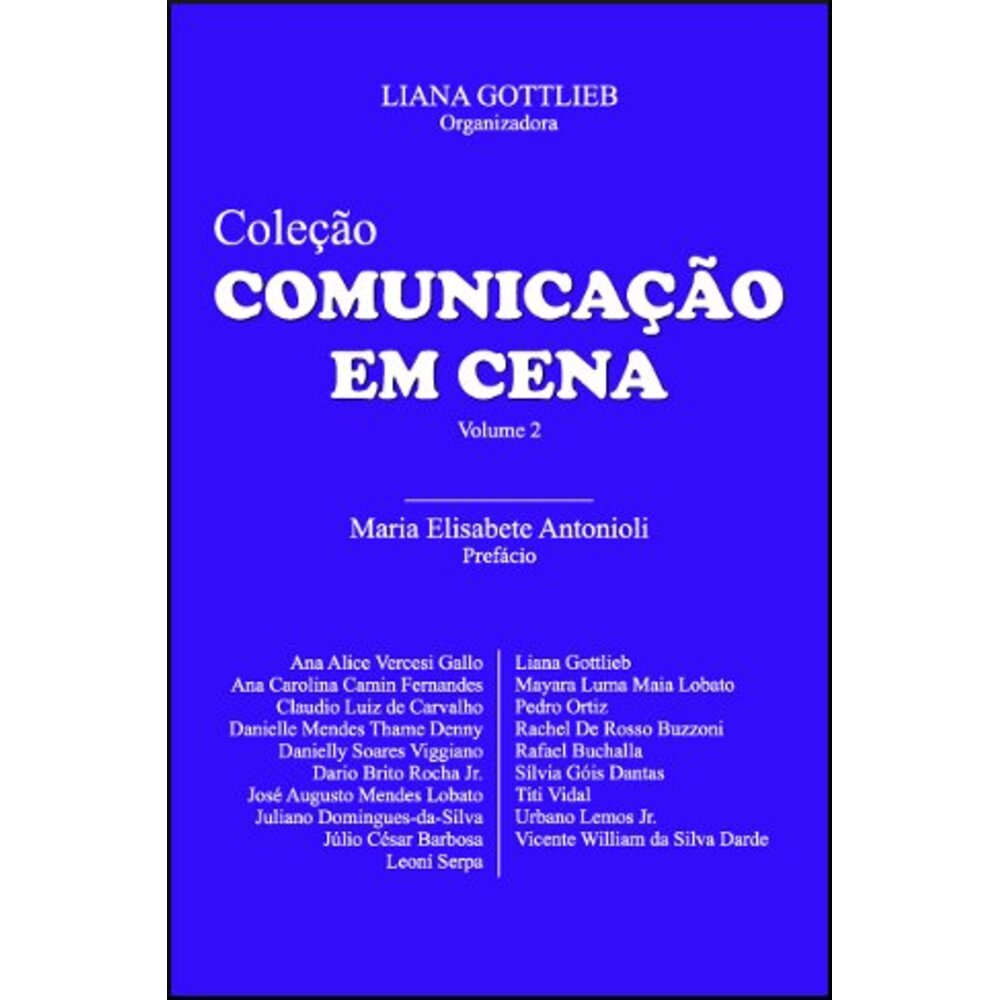 COLEÇÃO COMUNICAÇÃO EM CENA - VOLUME 2